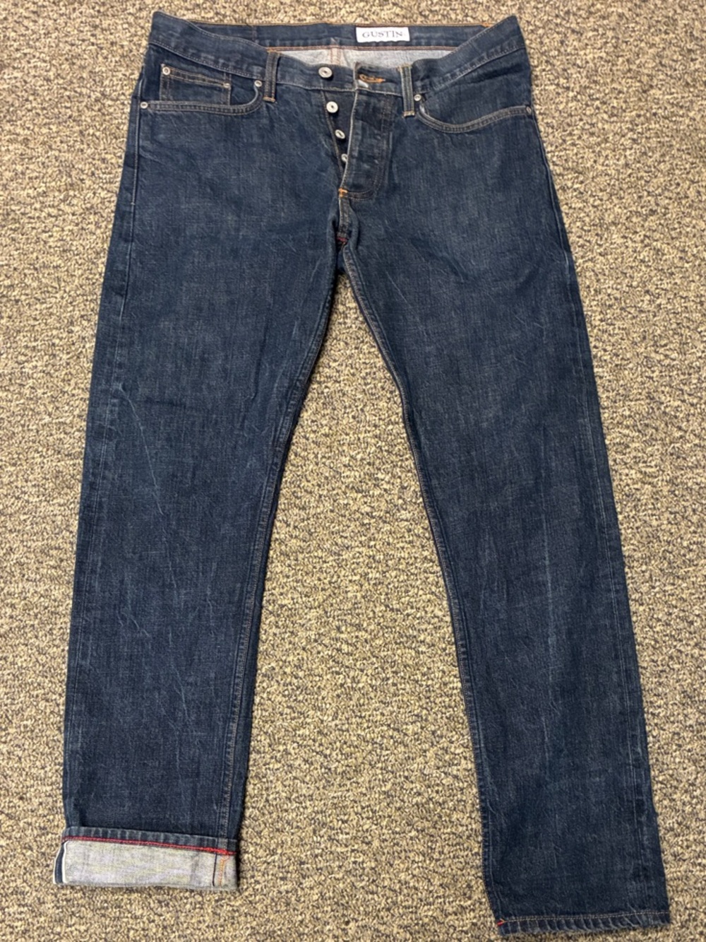 Gustin Men’s Slim Jeans Size 33